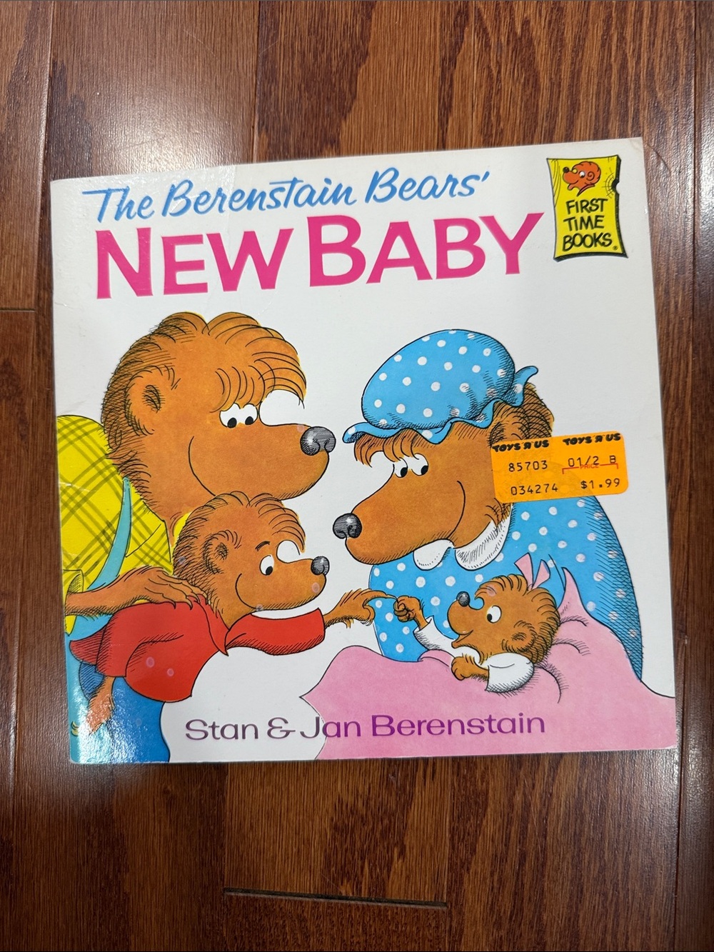 The Berenstain Bears’ New Baby Vintage Children’s Book Stan & Jan Berenstain